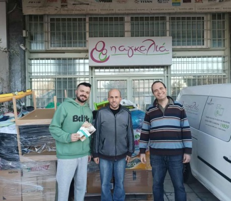 Ακόμα μια "μεταφορά αγάπης" ολοκληρώθηκε από την μεταφορική εταιρεία Αποστολόπουλος Ε.Ε.