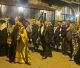 Ο Βαγγέλης Γιαννακούρας στη λιτάνευση για την πανήγυρη της Αγίας Κυριακής στη Δημητσάνα (vd)