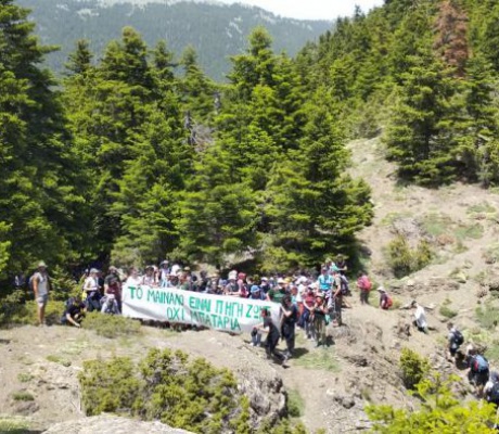 SOS Μαίναλον: "Ομόφωνα αρνητικό το Δημοτικό Συμβούλιο Τρίπολης για το αιολικό εργοστάσιο στο Κεντρικό Μαίναλο"