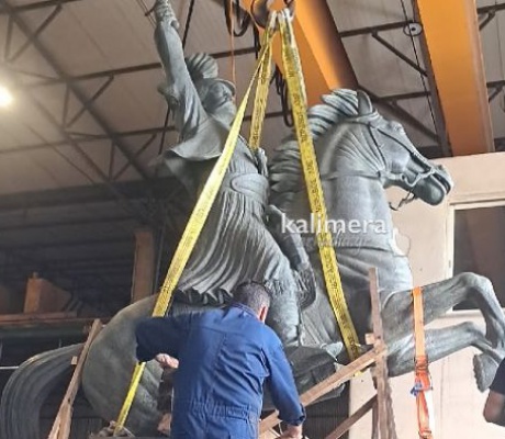 Αντίστροφη μέτρηση για την επιστροφή του ανδριάντα του Θεόδωρου Κολοκοτρώνη στην Πλατεία Άρεως