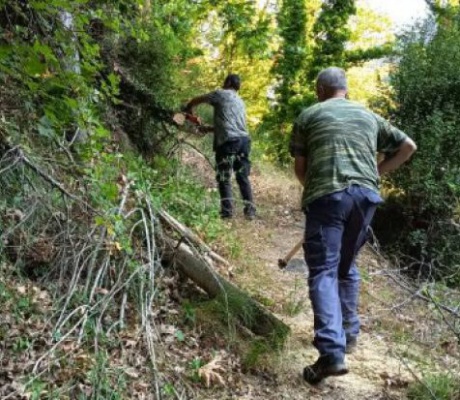 Πλάτανος Κυνουρίας | Καθαρίστηκε το μονοπάτι προς το Γεφύρι