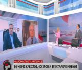 Δεν έβγαλε καμία είδηση η εκπομπή του Σκάι για τον κλειστό δρόμο στη Γορτυνία (vd)
