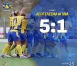 Καταιγιστική η γυναικεία ομάδα του Αστέρα και νίκη με 5-1!