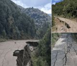 Σοβαρή καθίζηση στο δρόμο Λευκοχώρι προς Γαλατά – Κερέσοβα – Περδικονέρι