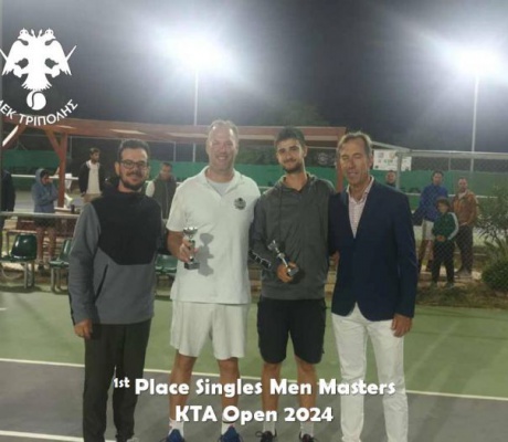 Τένις | 1η θέση για τον Ζωγραφάκη της ΑΕΚ Τρίπολης στο KTA Open