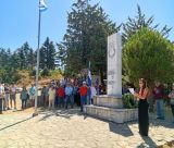 Το ΚΚΕ τίμησε την 83η επέτειο από τη μάχη ενάντια στους ιταλούς φασίστες στον Κοσμά Αρκαδίας (εικόνες)