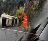 Τροχαίο στη Βυτίνα με ανατροπή οχήματος