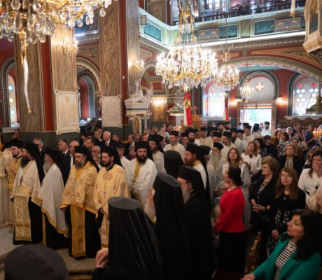 Λαμπρός Πολυαρχιερατικός Εσπερινός Ονομαστηρίων του Μητροπολίτη Μαντινείας και Κυνουρίας κ. Επιφανίου (εικόνες)