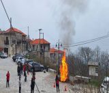 Κοσμάς Αρκαδίας |  Μοναδικές στιγμές από το παραδοσιακό κάψιμο του Ιούδα