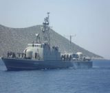 Πλοία της Διοίκησης Ταχέων Σκαφών στα πλαίσια ασκήσεως στο Μυρτώο Πέλαγος απευθύνουν χαιρετισμό στον Τυρό (vd)