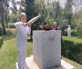 Η άφιξη της Ολυμπιακής Φλόγας στην Τεγέα! (vd)