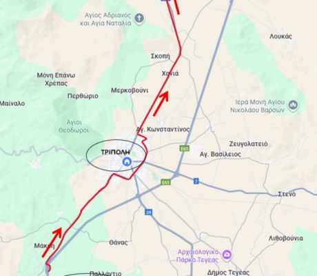 Κυκλοφοριακές ρυθμίσεις στον Αυτοκινητόδρομο για να περάσουν τμήματα ανεμογεννητριών