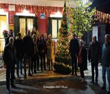 Φωταγωγήθηκε το Χριστουγεννιάτικο Δένδρο στο Πυρί Γορτυνίας (vd)