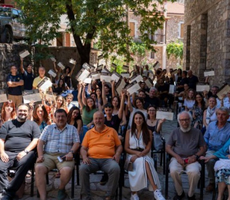 Λαγκάδια | Με μεγάλη συμμετοχή το 8ο Εργαστήριο της τέχνης της πέτρας (εικόνες)