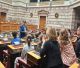 "Το καλό τρίτωσε!" | Ο Βαγγέλης Γιαννακούρας για την επίσκεψη του δημοτικού σχολείου Τυροσαπουνακαίικων στη Βουλή (εικόνες)