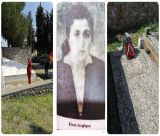 Εκδήλωση Τιμής για την Κλειώ Δεληβοριά στο νεκροταφείο στον Άγιο Θανάση