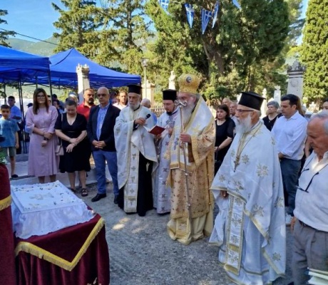 Κυριακή των Αγίων Πάντων στο Λεωνίδιο (εικόνες)