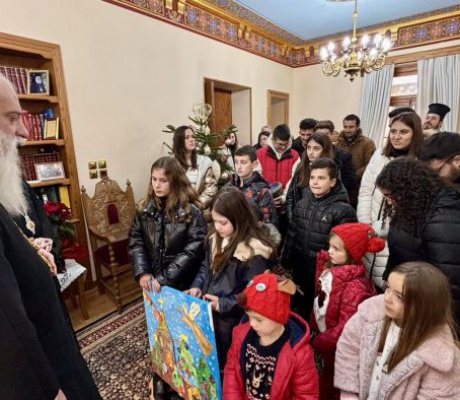 Παραμονή Πρωτοχρονιάς στη Μητρόπολη Μαντινείας και Κυνουρίας (εικόνες)