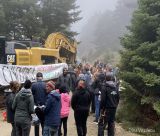 Ξεσηκώθηκαν στον Κοσμά Αρκαδίας για τις ανεμογεννήτριες! (εικόνες)