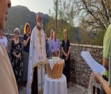 Θρησκευτική κατάνυξη στην απόδοση της Κοίμησης της Θεοτόκου στην Παναγίας «Λύρη» Δημητσάνας (εικόνες)