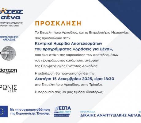 «Δράσεις για Σένα»: Παρουσίαση των αποτελεσμάτων του προγράμματος κατάρτισης ανέργων