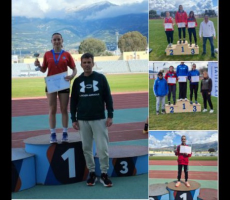 Γυμναστικός Σύλλογος Αρκαδίας | Χρυσά μετάλλια για Πουλοπούλου, Γαλαζούλα, Τζαχρίστα