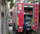 Φωτιά ξέσπασε σε κλειστή οικία στη Βυτίνα Αρκαδίας (εικόνες)