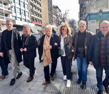 Μουσείο Μίκη Θεοδωράκη Ζάτουνας | Ο Αρκάς Κώστας Γαβράς τιμήθηκε στη Θεσσαλονίκη! (εικόνες)