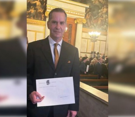 Ακαδημία Αθηνών | Εύφημη μνεία στον Χρήστο Η. Μήτσια, για το έργο του "Τρίπολη 1830- 2000. Μια νοσταλγική αναδρομή"