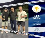 Δυναμικό πέρασμα του Ζωγραφάκη του ομίλου τένις της ΑΕΚ Τρίπολης από το KTA Open στην Κόρινθο