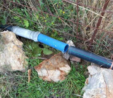 Ψάρι Ηραίας | Δολιοφθορά στο δίκτυο ύδρευσης