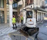 Τρίπολη | Ξεκίνησαν τα έργα ανάπλασης στην πλατεία Κολοκοτρώνη (vd)