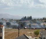 Υπό έλεγχο η φωτιά κοντά στην 124 ΠΒΕ Τρίπολης