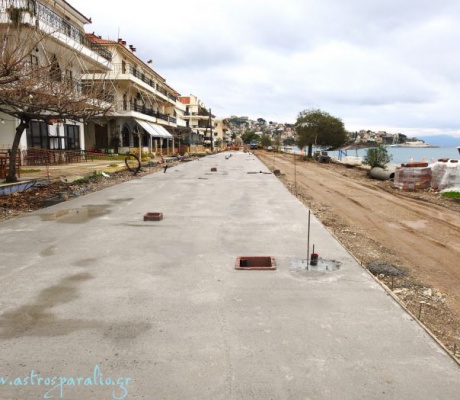 Παράλιο Άστρος | Θέμα ημερών να ξεμπλοκάρει το έργο της παραλιακής οδού "Καλλίτση"