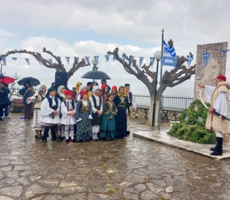 Παλούμπα - Αγιονέρι | Εορταστικές εκδηλώσεις για την επέτειο 205 χρόνων από την κήρυξη της Επανάστασης στη Γορτυνία (εικόνες)
