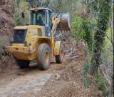 Ανοιχτός ο δρόμος Ίσαρι - Λυκόσουρα (εικόνες)