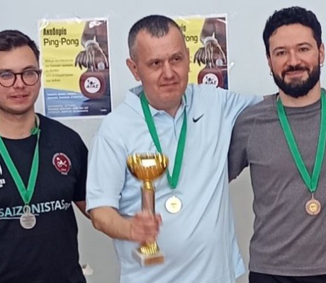 ΑΕΚ Τρίπολης - Ping Pong | Πρωταθλητής ο Λεμπέκος Ιωάννης στο 4ο αξιολογούμενο τουρνουά ΠΟΦΕΠΑ
