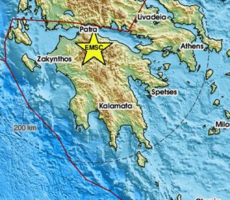 Σεισμός 4.7 R στα Καλάβρυτα ταρακούνησε μέσα στη νύχτα την Αρκαδία!