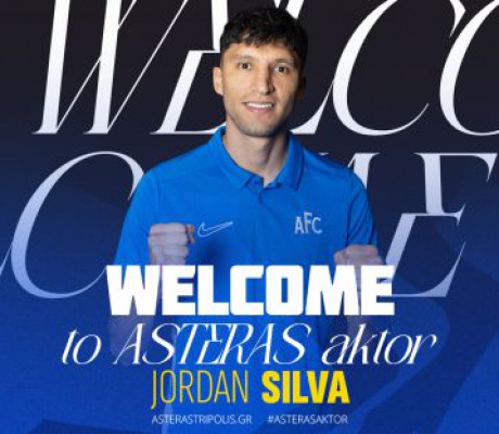 Ο Jordan Jesús Silva Díaz στον ASTERAS AKTOR