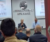 Ανοιχτός διάλογος με την επιχειρηματική κοινότητα – Συνάντηση του Περιφερειάρχη Δημήτρη Πτωχού με φορείς της Αρκαδίας