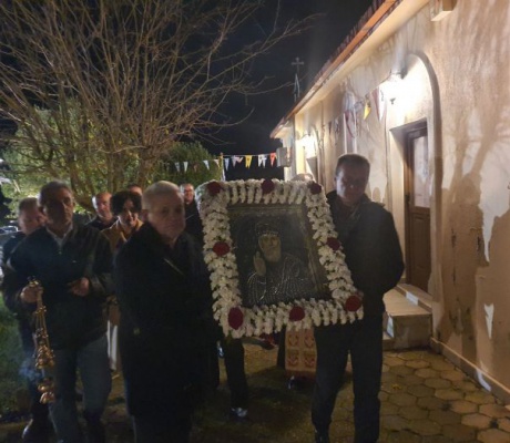 Η γιορτή του Αγίου Νικολάου στο εκκλησάκι της ΒΙΠΕ Τρίπολης (εικόνες)