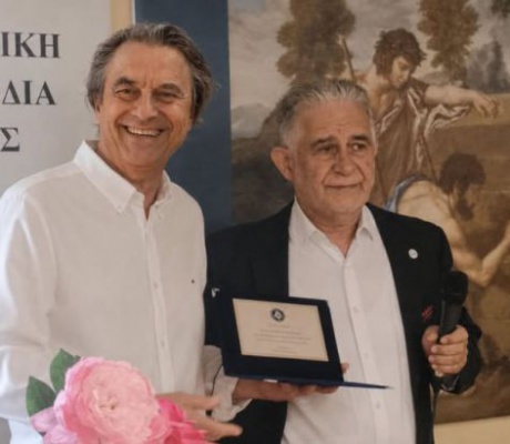 Η Παναρκαδική Ομοσπονδία Ελλάδος τίμησε τον Πρόεδρο του Συλλόγου, κ. Κυριάκο Τρ. Παναγόπουλο