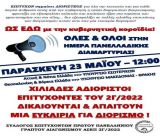 "Εμπαιγμός των επιτυχόντων του 1ου Γραπτού Διαγωνισμού του ΑΣΕΠ"