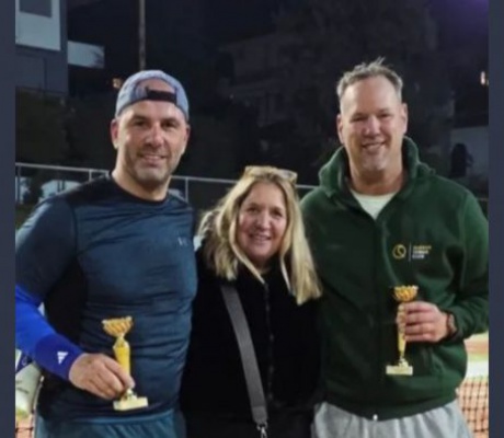 Ο Ζωγραφάκης υπογράφει εκ νέου το ιδανικό ξεκίνημα του ομίλου τένις της ΑΕΚ Τρίπολης στο 2026