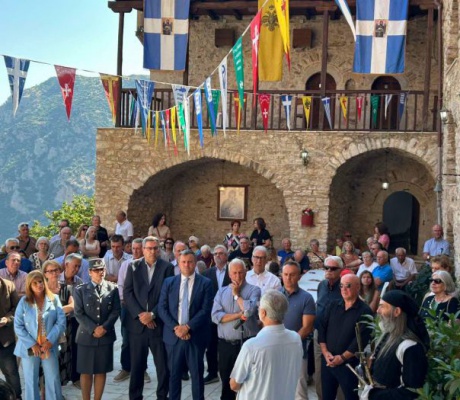 Τιμήθηκε η συμπλήρωση δύο αιώνων από την ιστορική Μάχη της Ιεράς Μονής Προδρόμου (εικόνες)