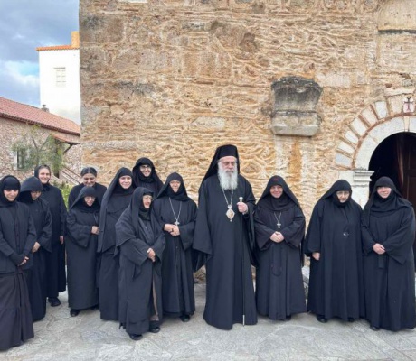 Μεγαλοσχημία Μοναχής στη Μονή Λουκούς