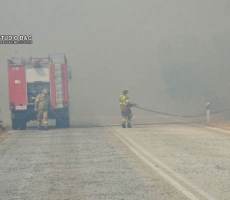 Κρίσιμες ώρες στα Φίχτια Αργολίδα λόγω της μεγάλης φωτιάς – Στο νοσοκομείο Άργους δύο ηλικιωμένοι