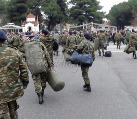 Ορκωμοσία νεοσυλλέκτων την Παρασκευή στο στρατόπεδο πεζικού της Τρίπολης