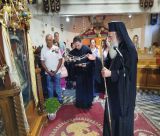 Τον τελευταίο για φέτος Παρακλητικό Κανόνα προς την Υπεραγία Θεοτόκο τέλεσε ο Μητροπολίτης Επιφάνιος στη Μονή Ελώνης (εικόνες)