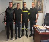 Με εκπροσώπους της Ένωσης Υπαλλήλων Πυροσβεστικού Σώματος συναντήθηκε ο Τζιούμης - "Στηρίζουμε έμπρακτα το έργο των πυροσβεστών"